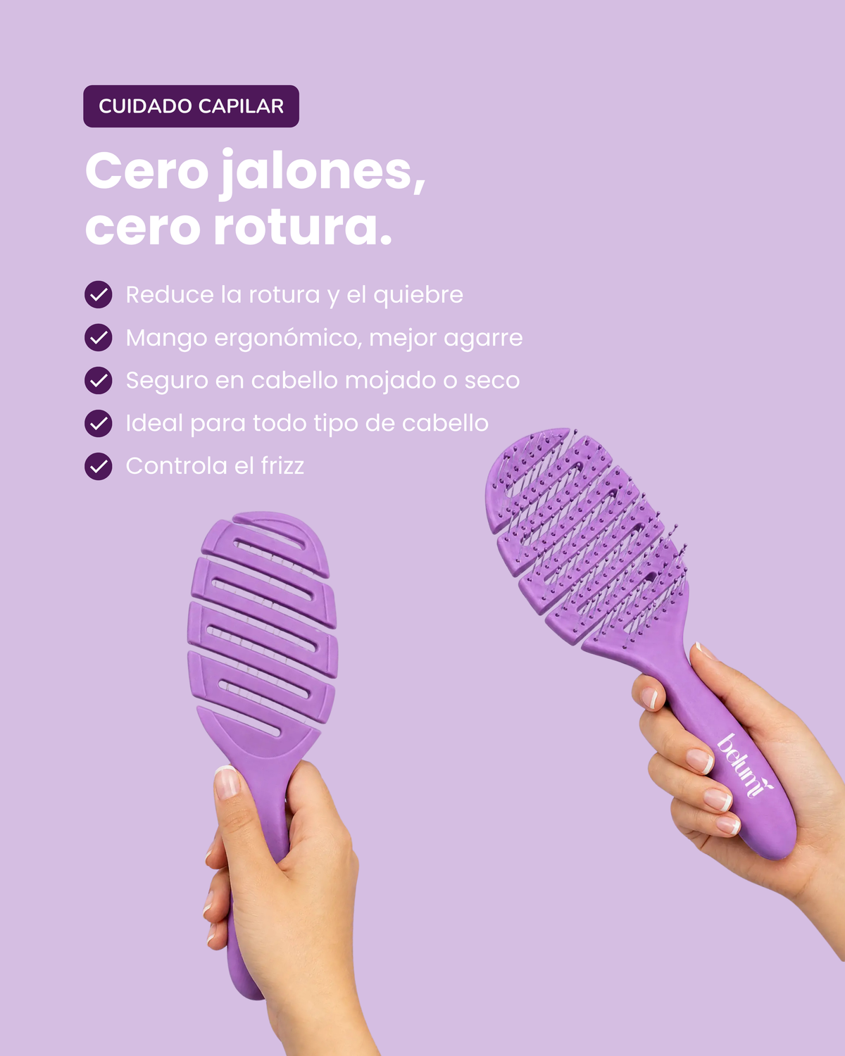Cepillo Desenredante Flex Curve