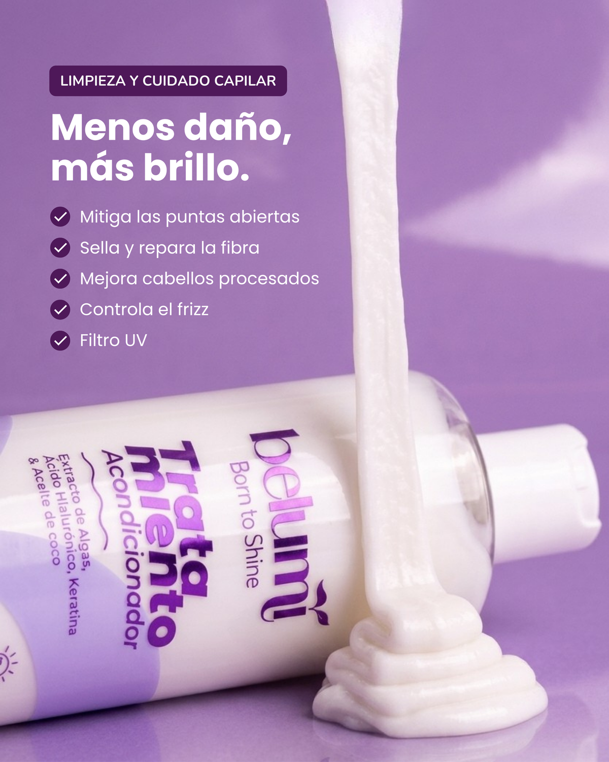 Tratamiento de Algas Born To Shine