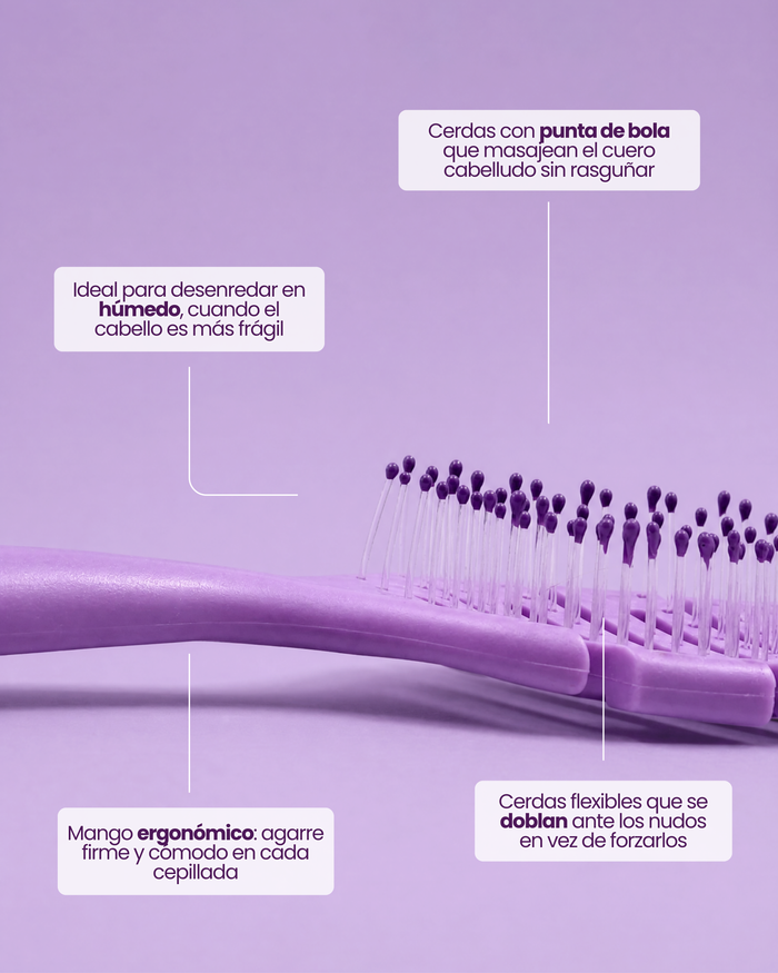 Cepillo Desenredante Flex Curve